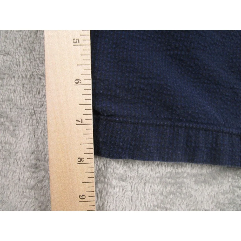 Banana Republic Shorts Mens 35 Blue Seersucker Aiden Club‎ Preppy Pockets